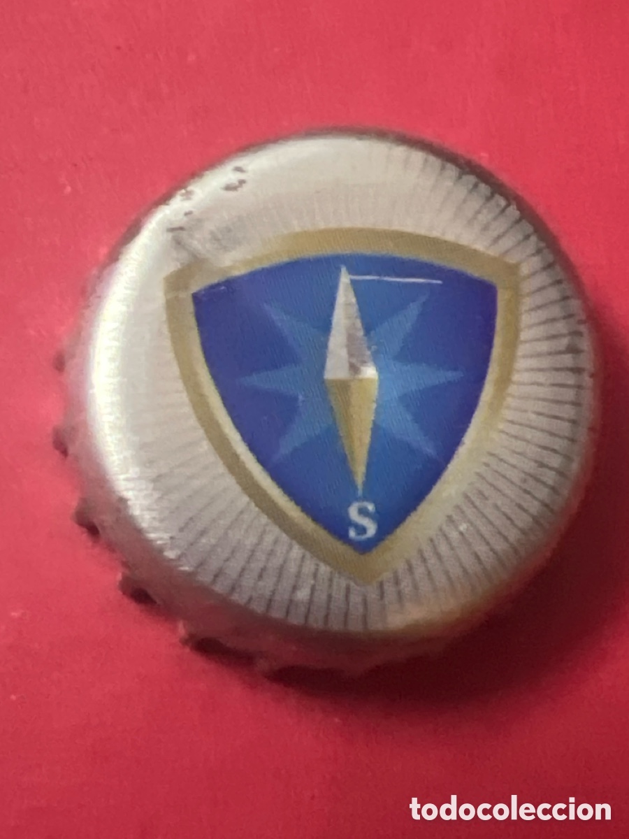 Coleccionismo de cervezas: T4/X45/P4. Chapa tap&oacute;n corona de la cerveza de Pa&iacute;ses Bajos BAVARIA