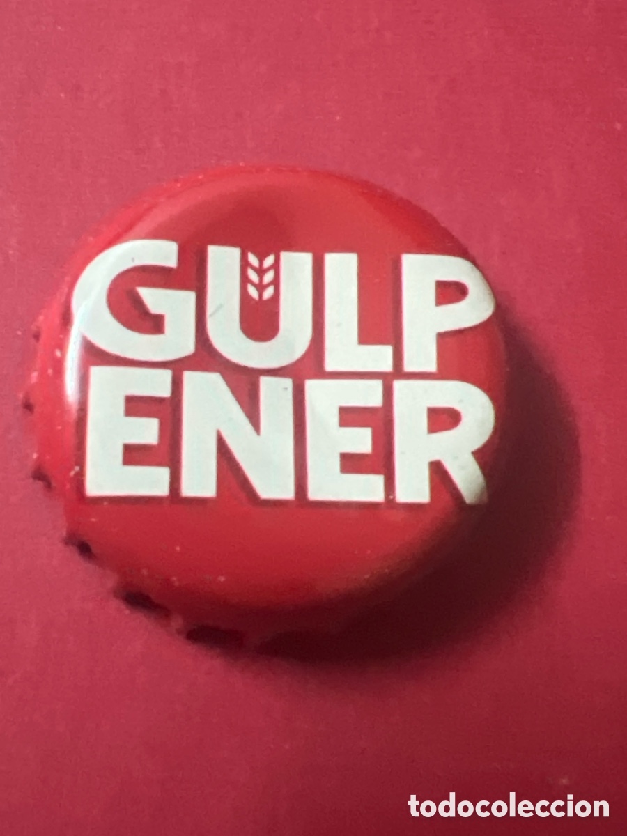 Coleccionismo de cervezas: T4/X45/D6. CHAPA CERVEZA - PA&Iacute;SES BAJOS - Gulpener Gulp ener