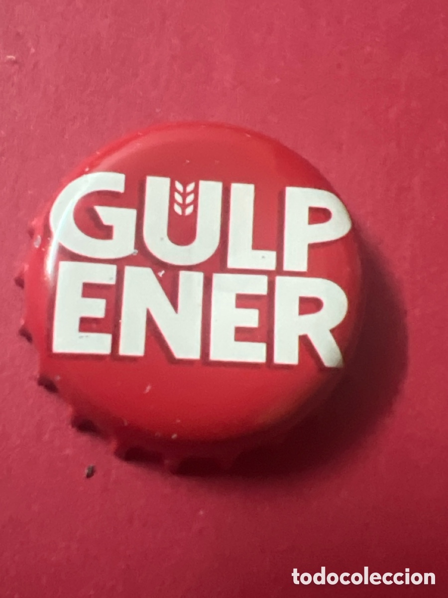 Coleccionismo de cervezas: T4/X45/E1. CHAPA CERVEZA - PA&Iacute;SES BAJOS - Gulpener Gulp ener