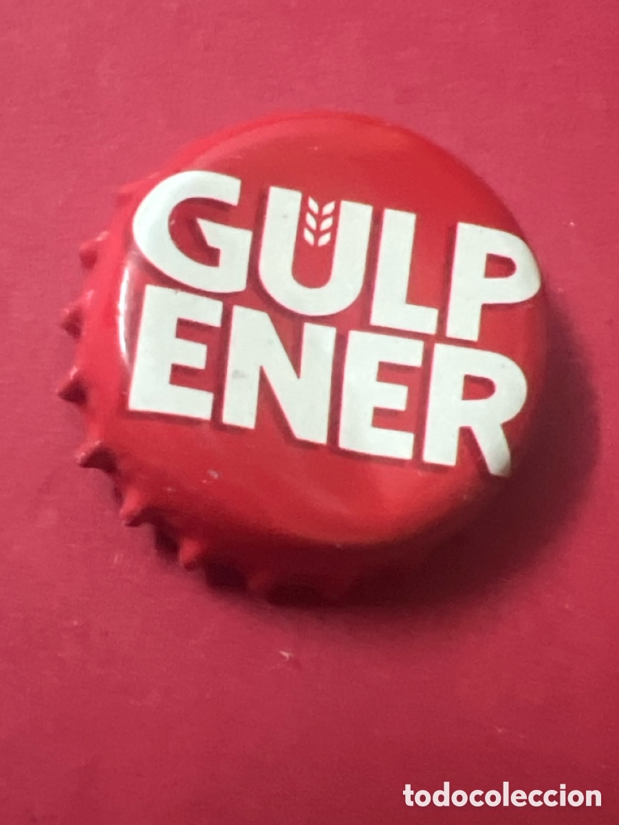 Coleccionismo de cervezas: T4/X45/E2. CHAPA CERVEZA - PA&Iacute;SES BAJOS - Gulpener Gulp ener