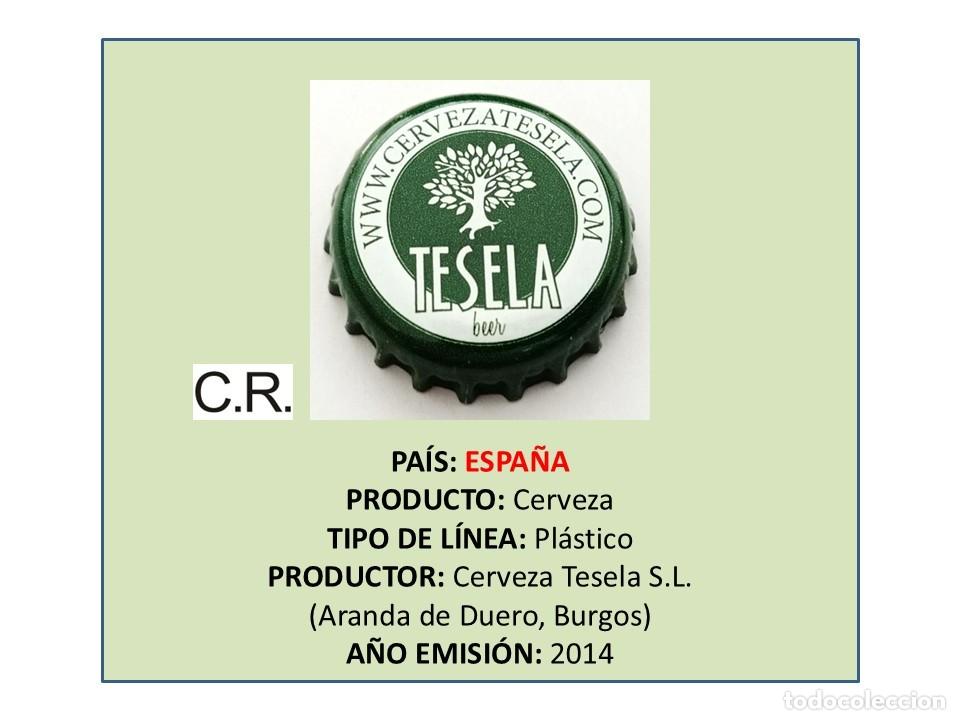 Coleccionismo de cervezas: TAPON CORONA CAPSULA CHAPA CERVEZA TESELA (ESPA&Ntilde;A)