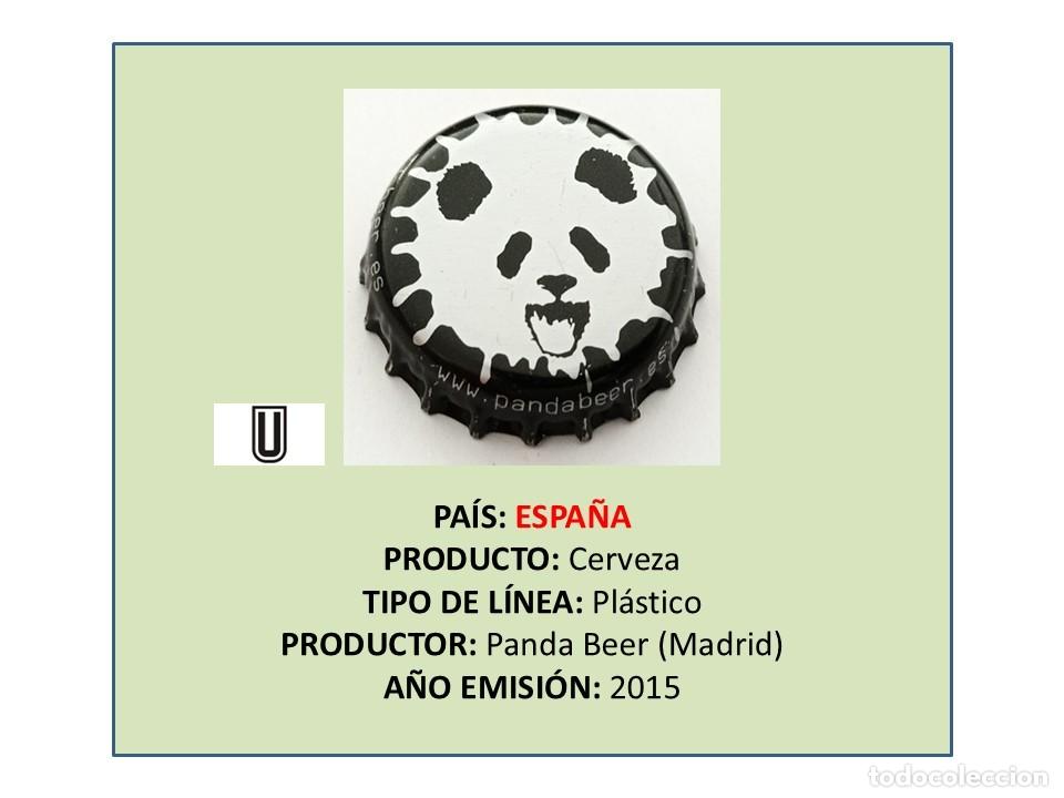 Coleccionismo de cervezas: TAPON CORONA CAPSULA CHAPA CERVEZA PANDA (ESPA&Ntilde;A)