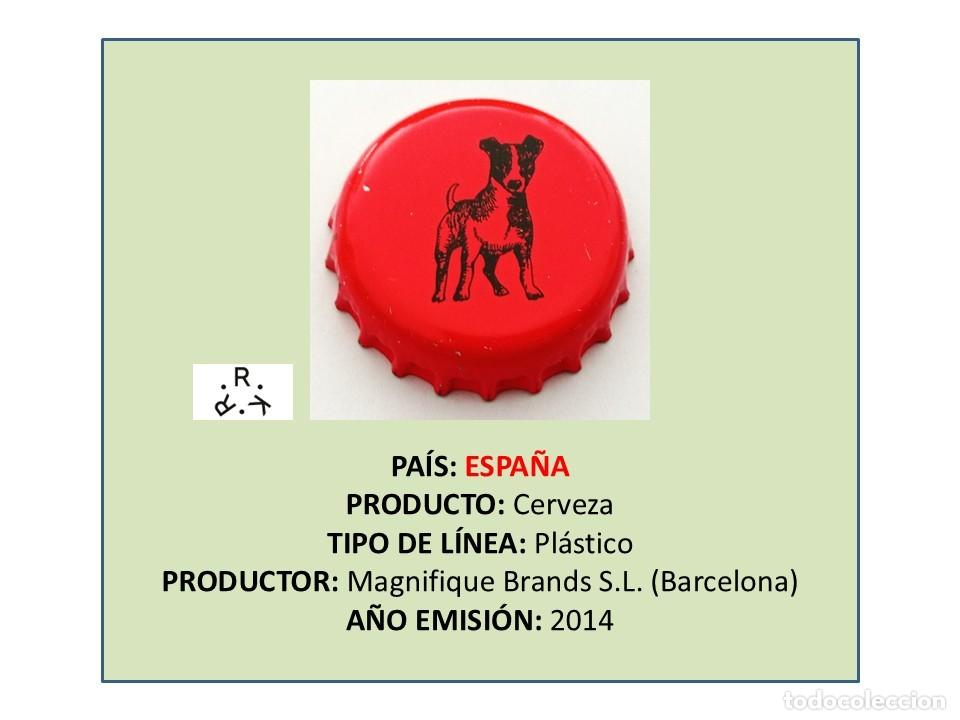 Coleccionismo de cervezas: TAPON CORONA CAPSULA CHAPA CERVEZA MAGNIFIQUE &rdquo;DOG'S NOSE&rdquo; (ESPA&Ntilde;A)
