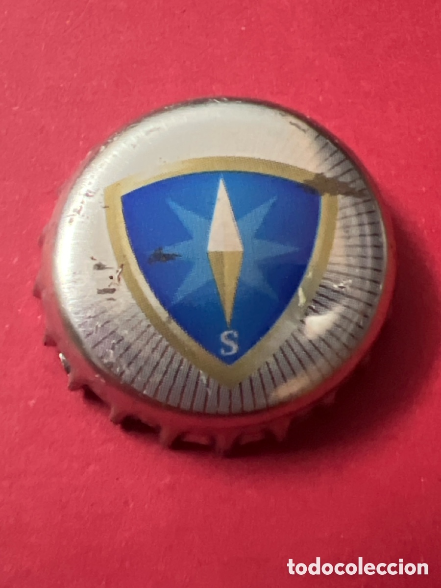 Coleccionismo de cervezas: T4/X41/K4. Chapa tap&oacute;n corona de la cerveza de Pa&iacute;ses Bajos BAVARIA