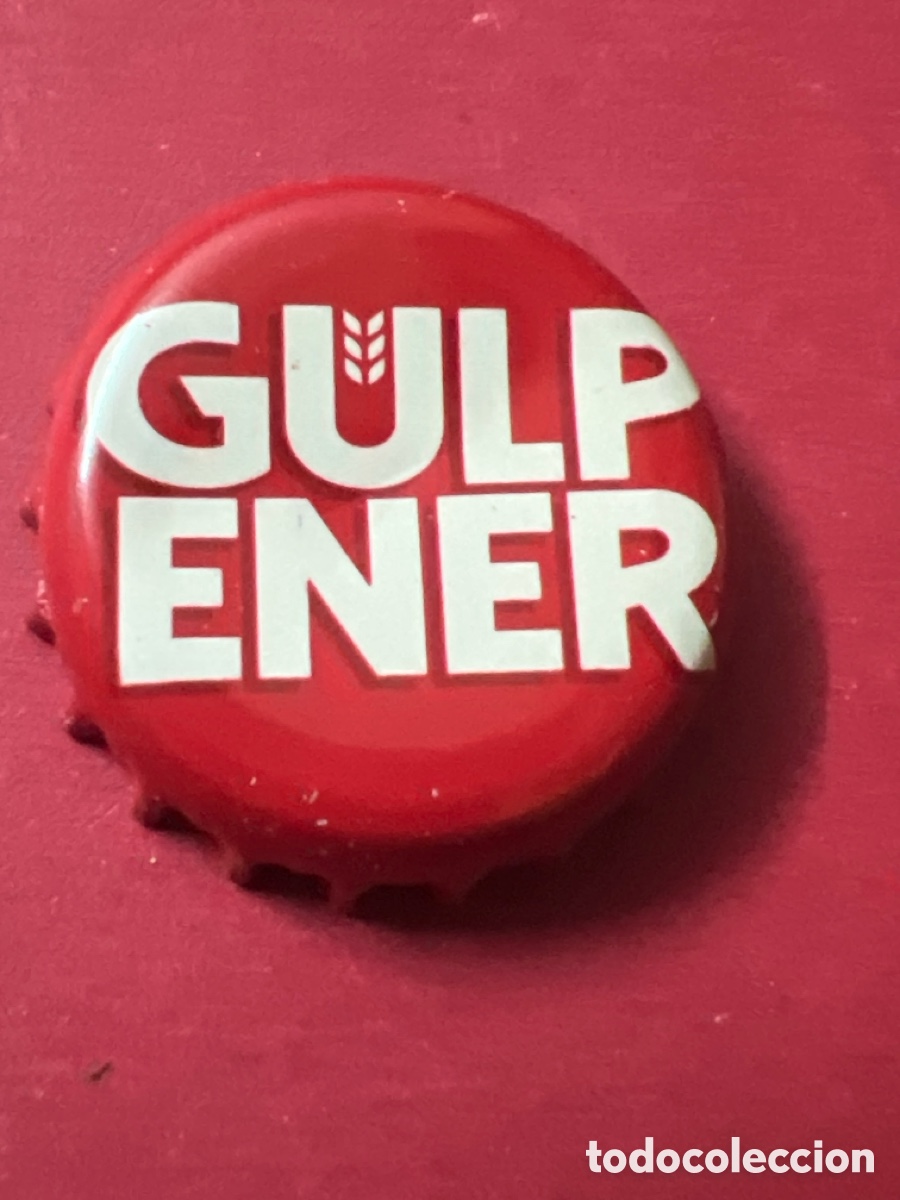 Coleccionismo de cervezas: T4/X41/M4. CHAPA CERVEZA - PA&Iacute;SES BAJOS - Gulpener Gulp ener