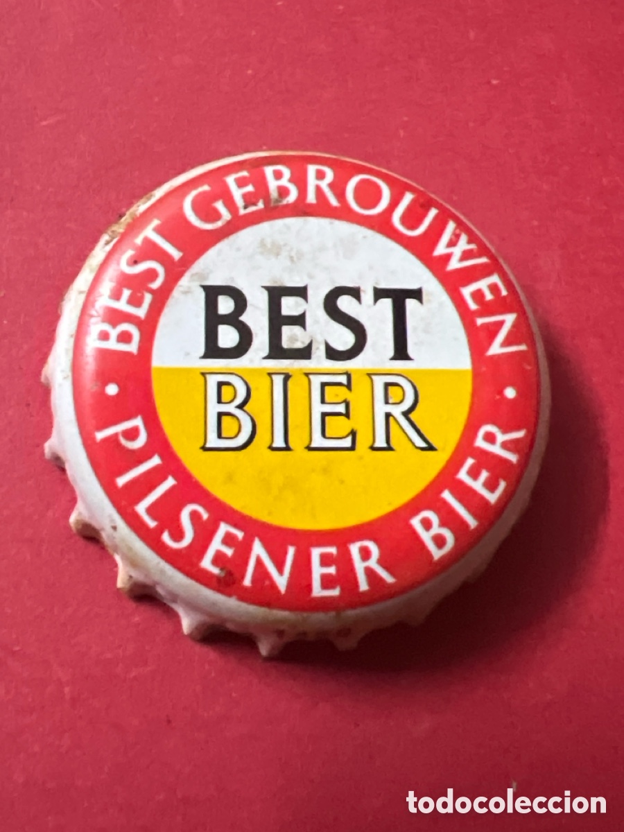 Coleccionismo de cervezas: T4/X41/M5. CHAPA CERVEZA - Best bier best gebrouwen pilsener bier