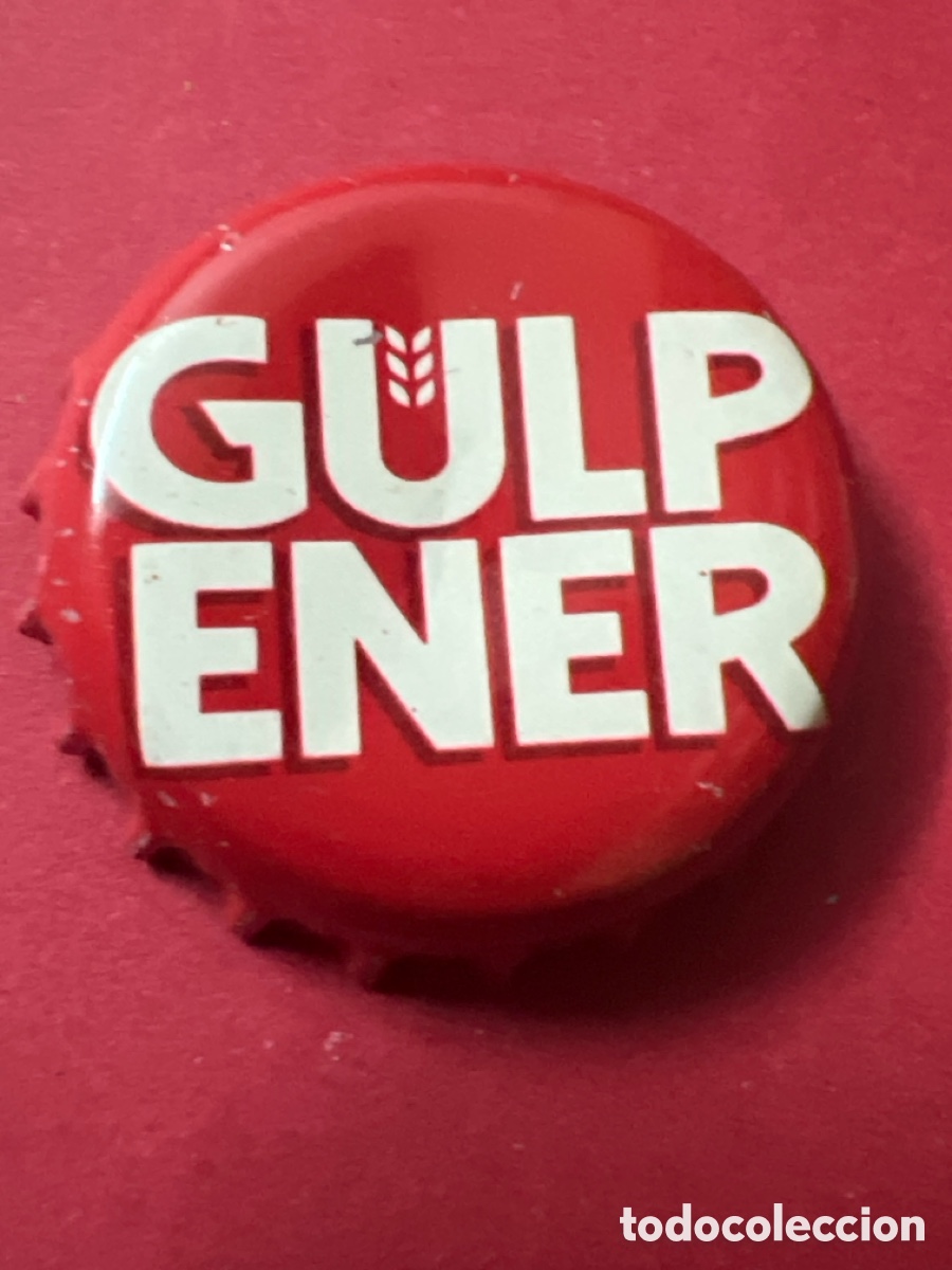 Coleccionismo de cervezas: T4/X41/N3. CHAPA CERVEZA - PA&Iacute;SES BAJOS - Gulpener Gulp ener
