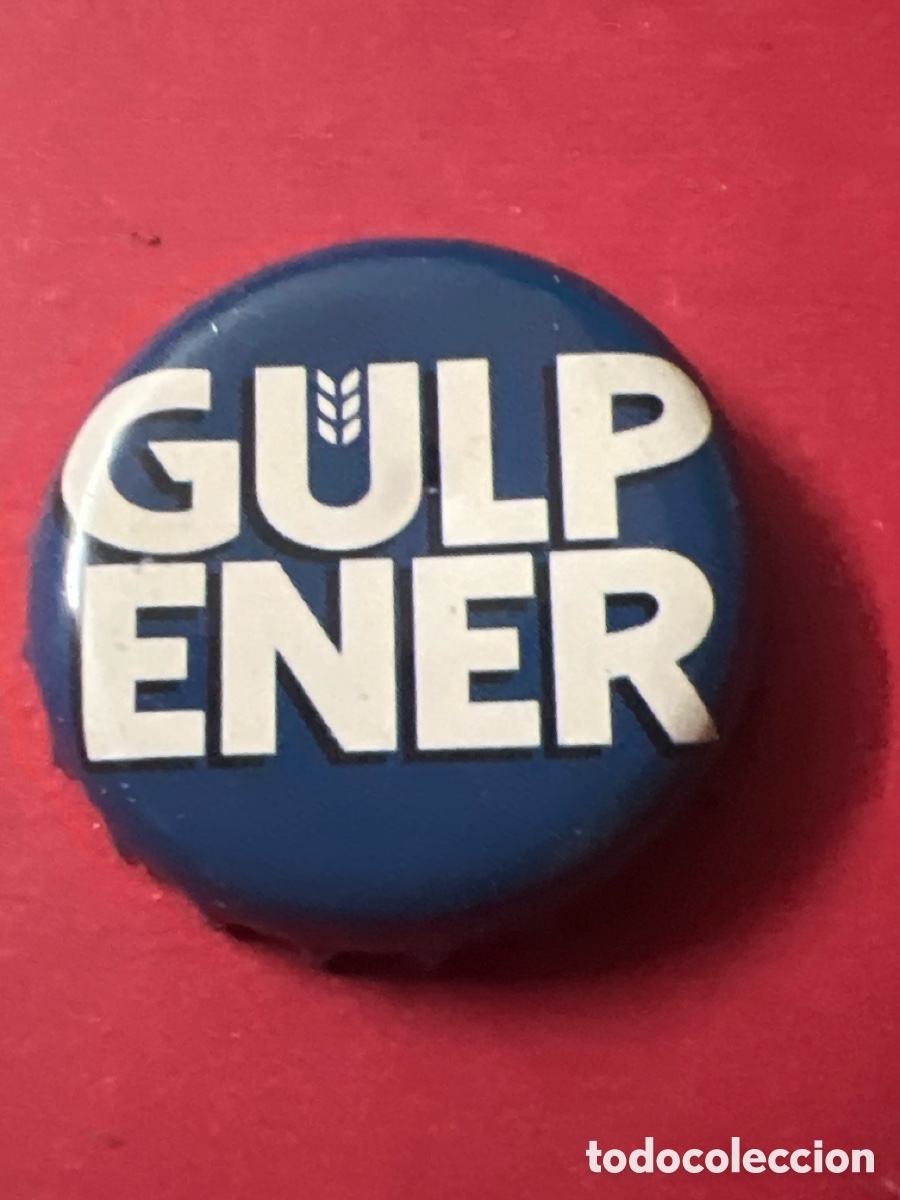 Colecionismo de cervejas: T4/X41/P5. CHAPA CERVEZA - Gulpener Gulp ener