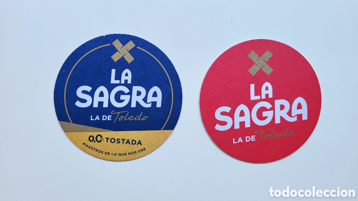 Coleccionismo de cervezas: Posavasos Cerveza Sagra