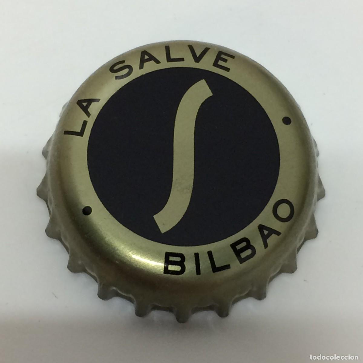 Coleccionismo de cervezas: Chapa Cerveza LA SALVE (Bilbao, Espa&ntilde;a)