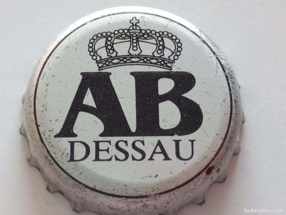 Coleccionismo de cervezas: Chapa tap&oacute;n corona de la cerveza alemana AB DESSAU