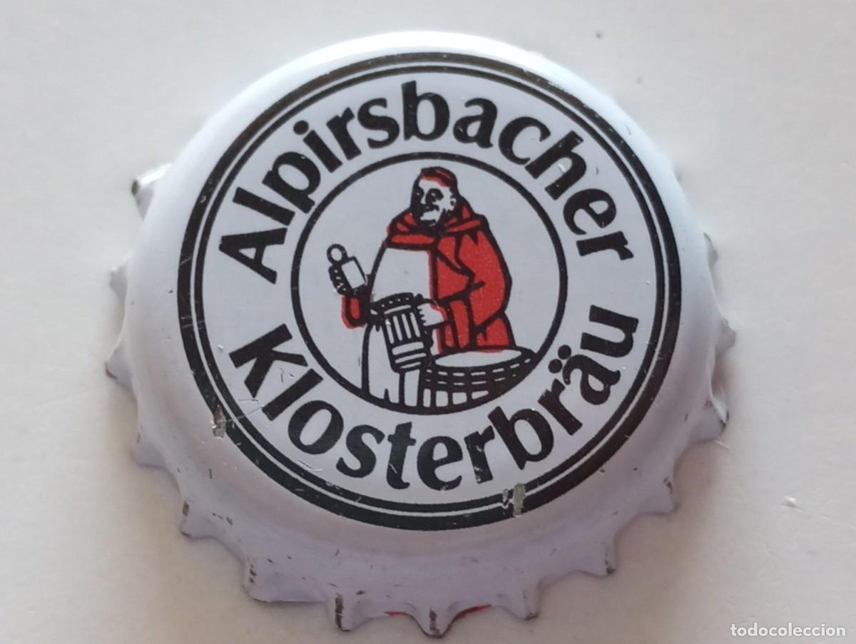 Coleccionismo de cervezas: Chapa tap&oacute;n corona de la cerveza alemana ALPIRSBACHER KLOSTERBR&Auml;U