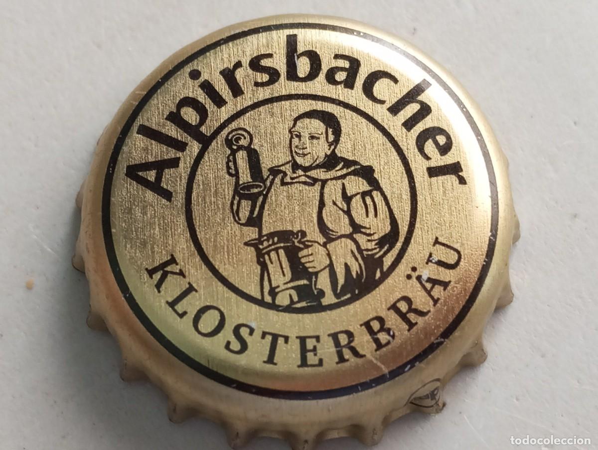Coleccionismo de cervezas: Chapa tap&oacute;n corona de la cerveza alemana ALPIRSBACHER KLOSTERBR&Auml;U