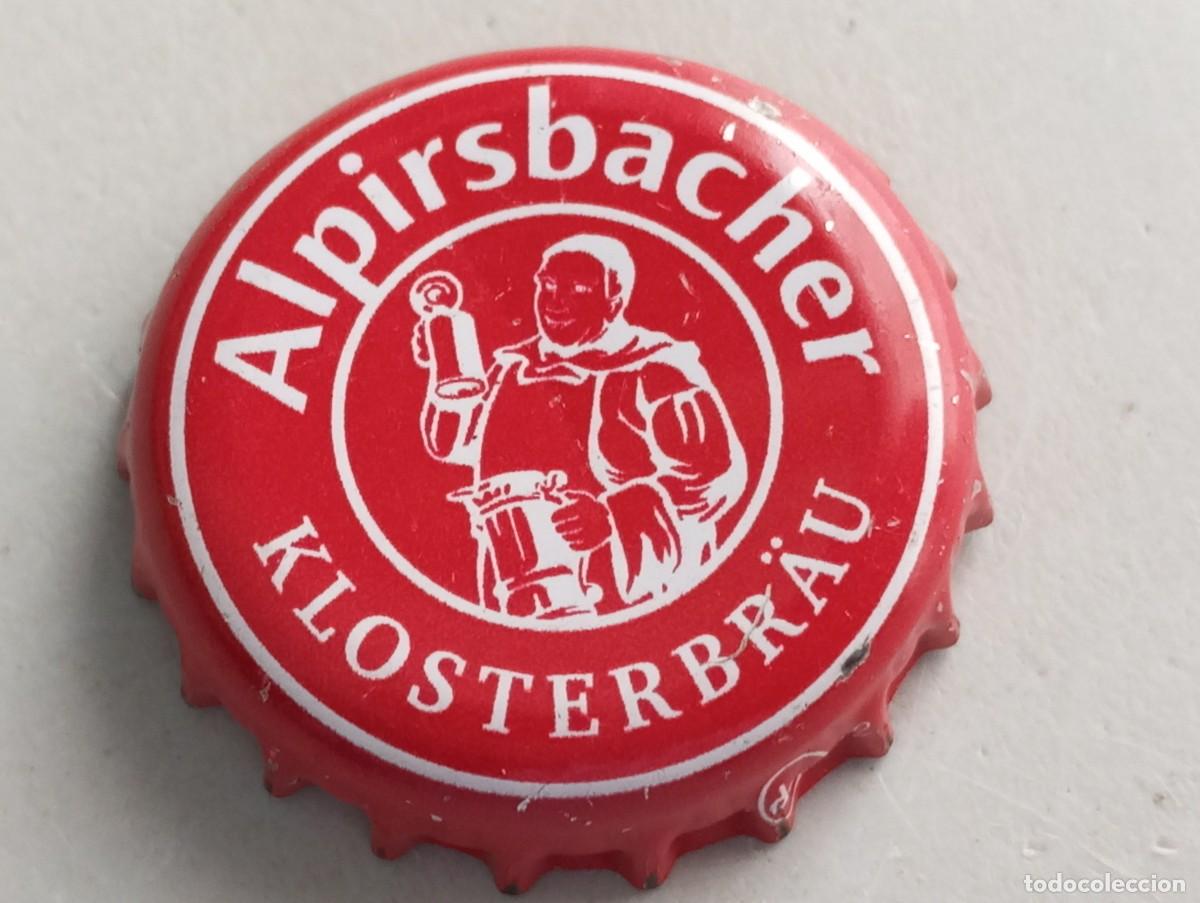 Coleccionismo de cervezas: Chapa tap&oacute;n corona de la cerveza alemana ALPIRSBACHER KLOSTERBR&Auml;U