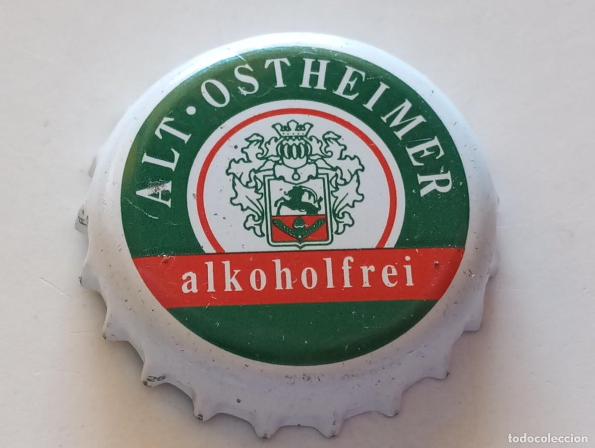 Coleccionismo de cervezas: Chapa tap&oacute;n corona de la cerveza alemana ALT-OSTHEIMER ALKOHOLFREI