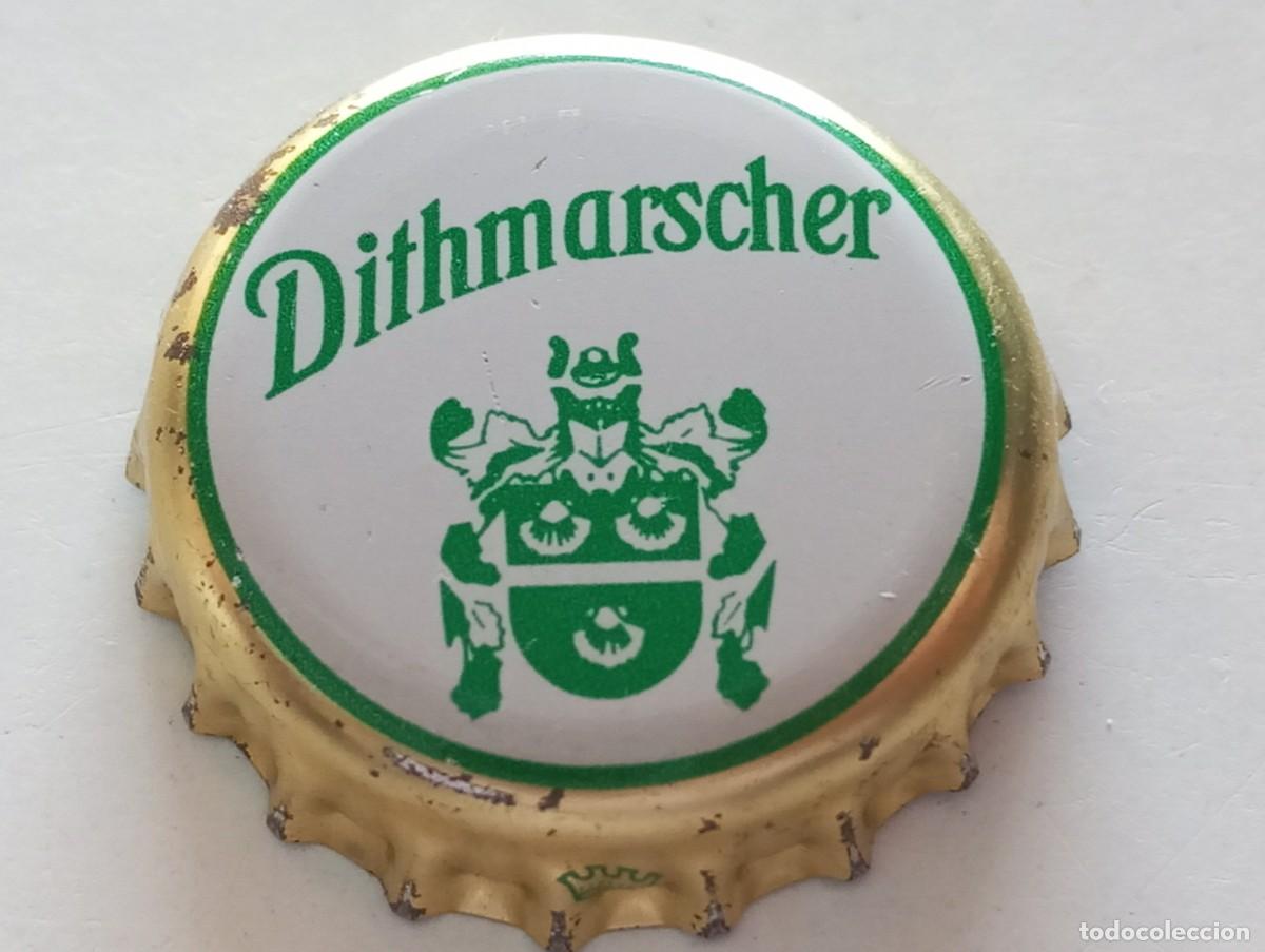 Coleccionismo de cervezas: Chapa tap&oacute;n corona de la cerveza alemana DITHMARSCHER