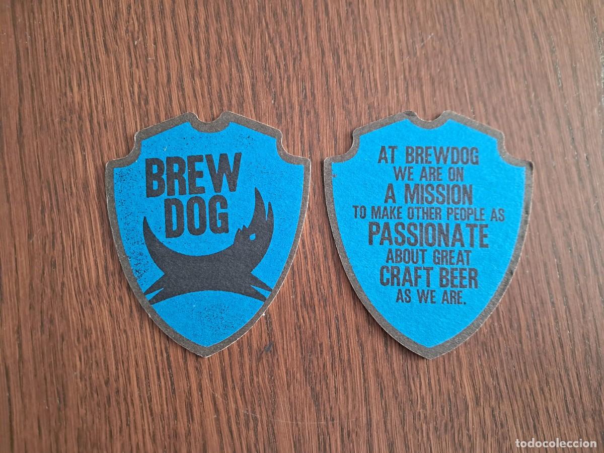 Coleccionismo de cervezas: posavasos de cerveza escocesa, Brew dog.