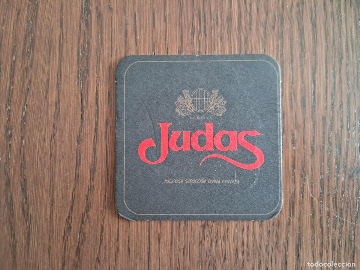 Coleccionismo de cervezas: posavasos de cerveza, Judas, maliciosa seducci&oacute;n, divina cerveza.