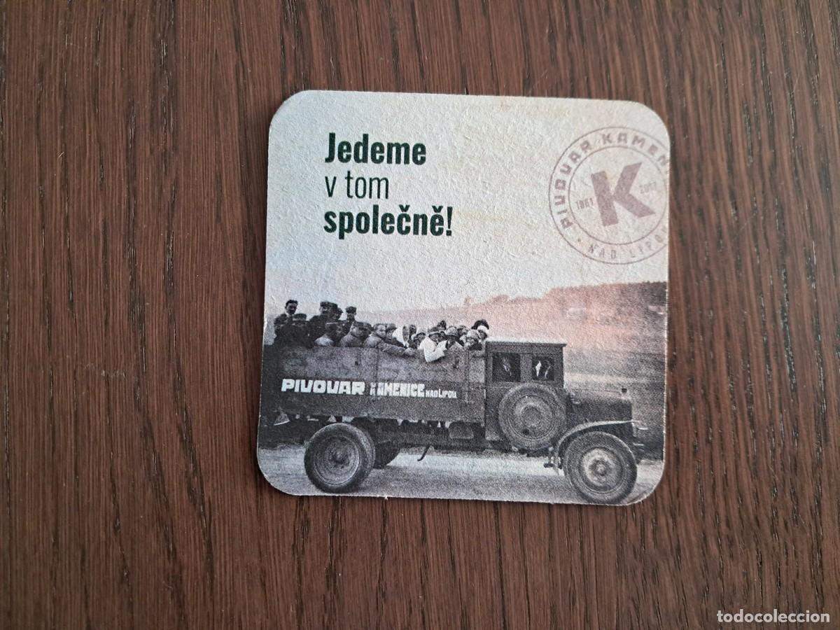 Coleccionismo de cervezas: posavasos de cerveza checa, Pivovar kamenice.