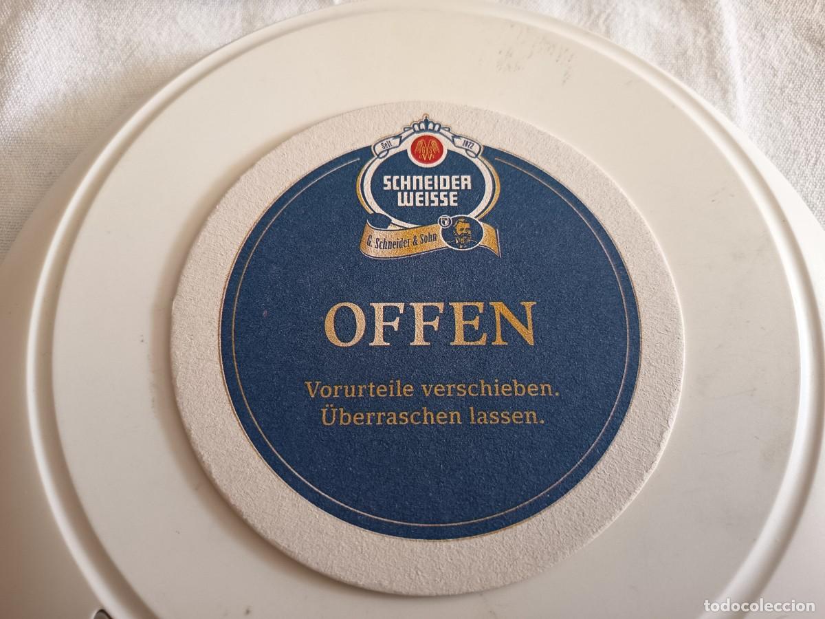 Collectable Beer: POSAVASOS CERVEZA SCHNEIDER WEISSE