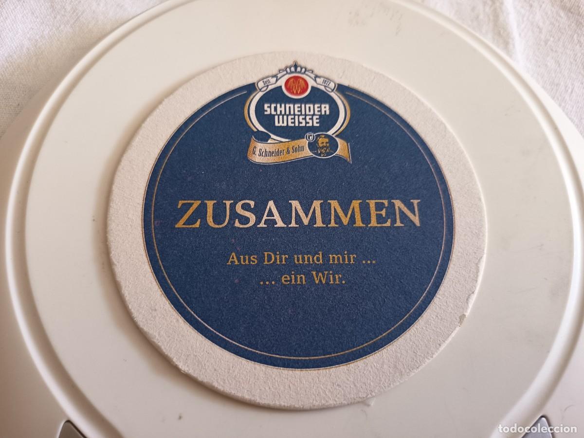 Collectable Beer: POSAVASOS CERVEZA SCHNEIDER WEISSE