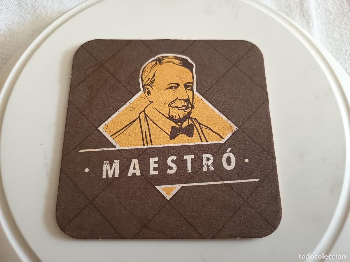Collectable Beer: POSAVASOS CERVEZA MAESTRO