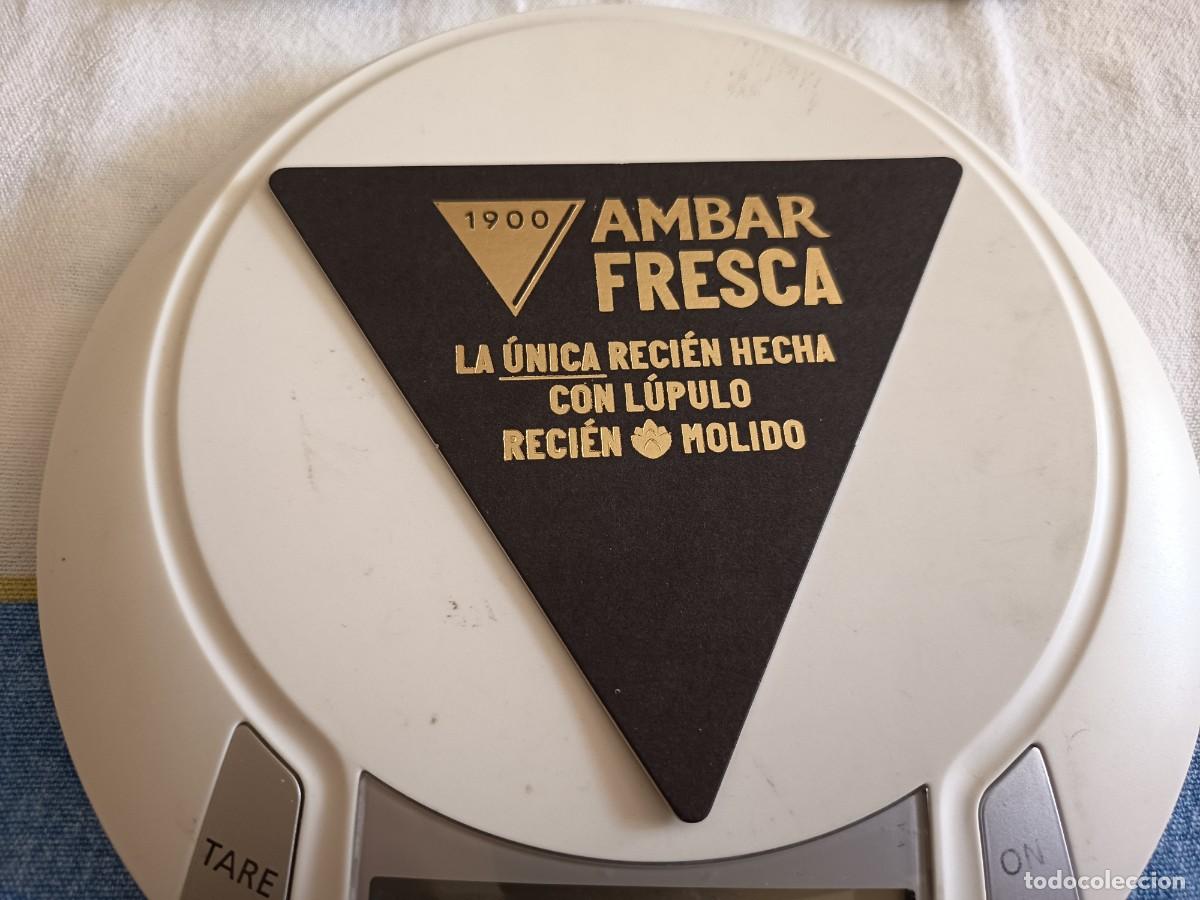 Collectionnisme de bi&egrave;res: POSAVASOS CERVEZA AMBAR 1900