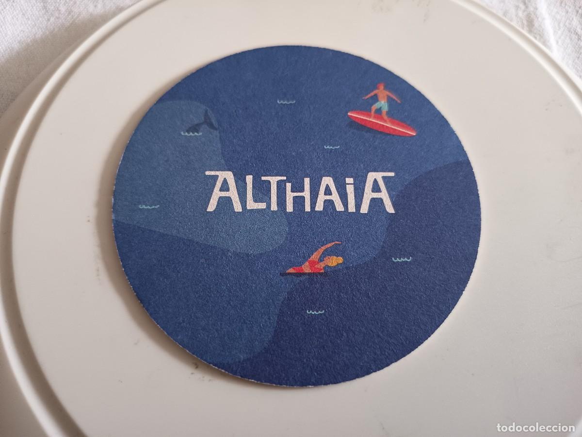 Coleccionismo de cervezas: POSAVASOS CERVEZA ALTHAIA
