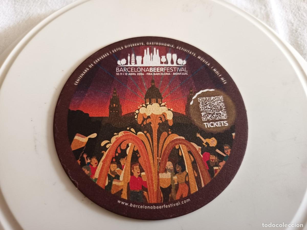 Coleccionismo de cervezas: POSAVASOS FESTIVAL DE CERVEZA BARCELONA