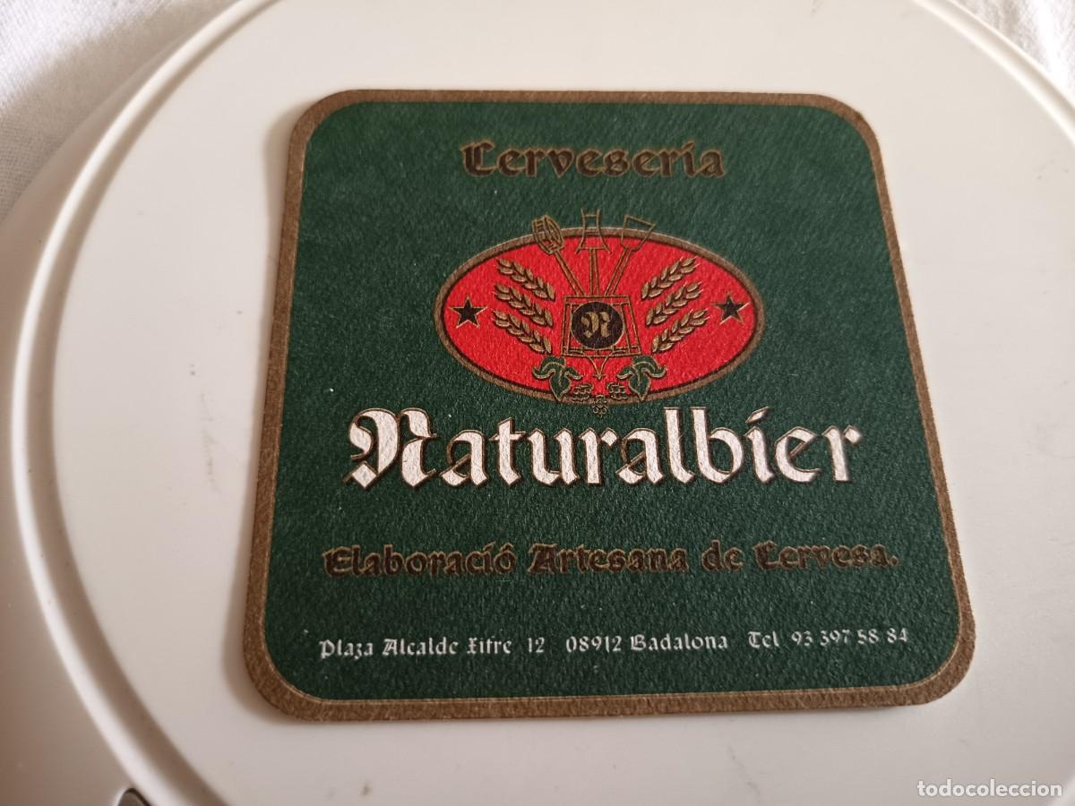Coleccionismo de cervezas: POSAVASOS CERVEZA ARTESANA NATURALBIER-BADALONA-BARCELONA
