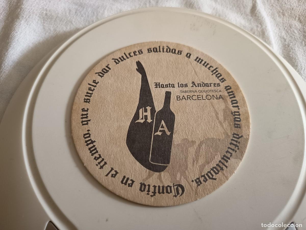 Coleccionismo de cervezas: POSAVASOS TABERNA QUIJOTESCA HASTA LOS ANDARES-BARCELONA