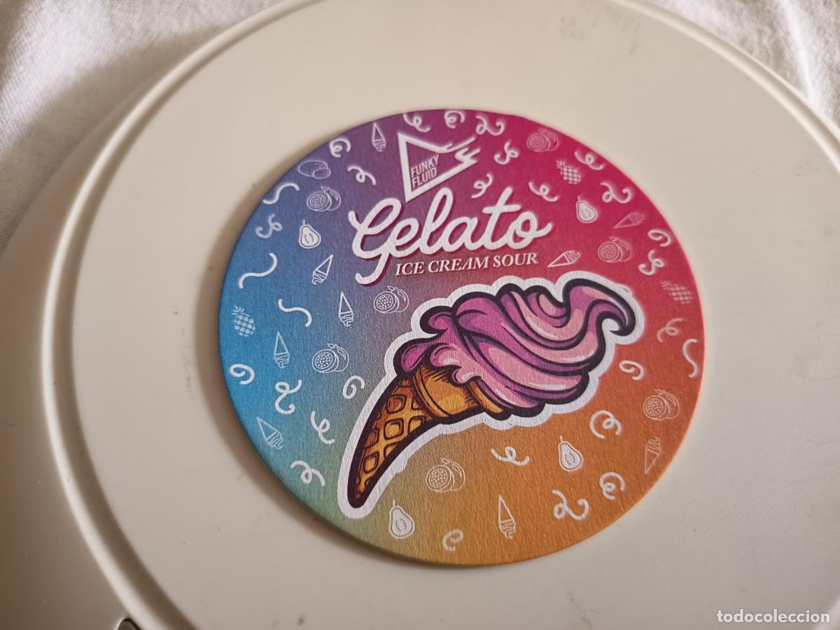Coleccionismo de cervezas: POSAVASOS HELADOS GELATO