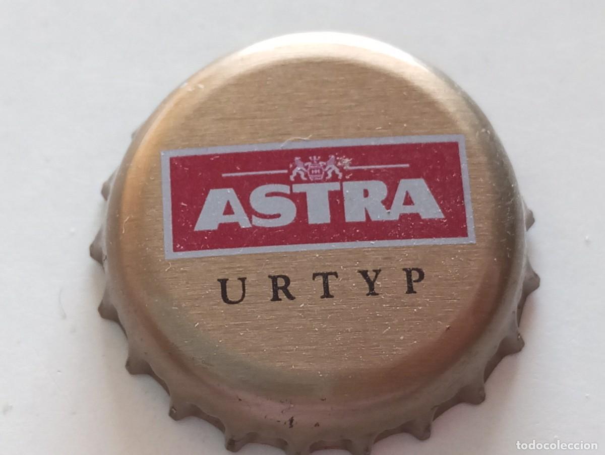 Coleccionismo de cervezas: Chapa tap&oacute;n corona de la cerveza alemana ASTRA URTYP