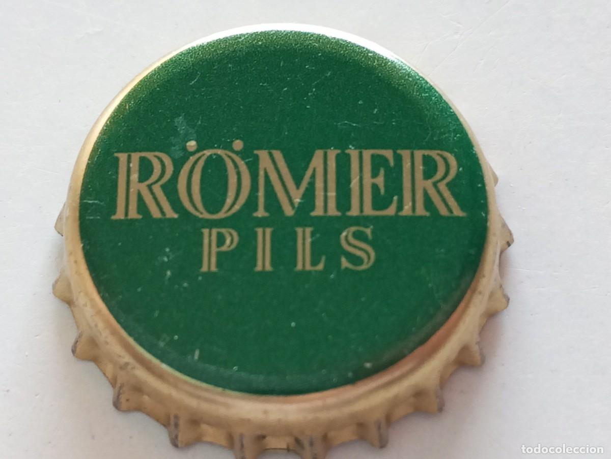 Coleccionismo de cervezas: Chapa tap&oacute;n corona de la cerveza alemana BINDING R&Ouml;MER PILS
