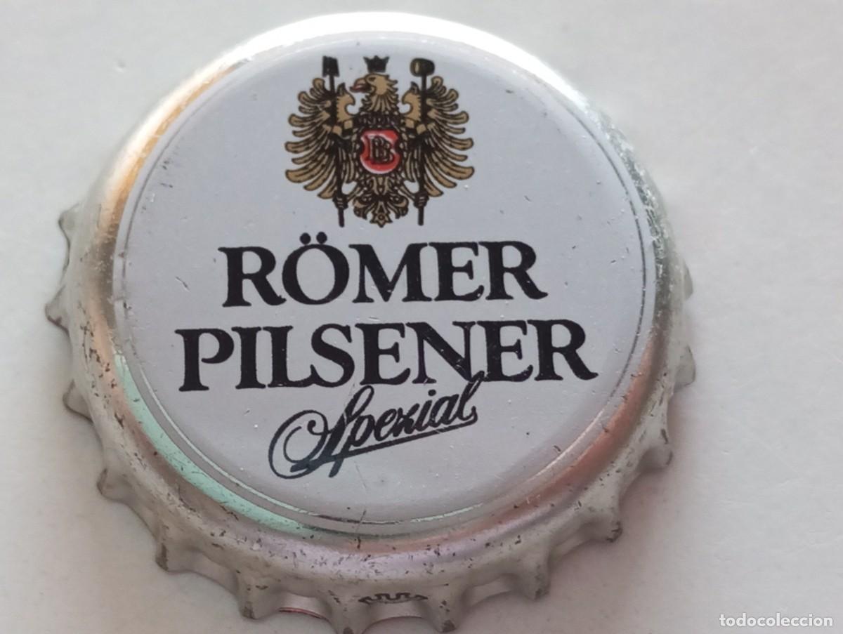 Coleccionismo de cervezas: Chapa tap&oacute;n corona de la cerveza alemana BINDING R&Ouml;MER PILSENER SPEZIAL