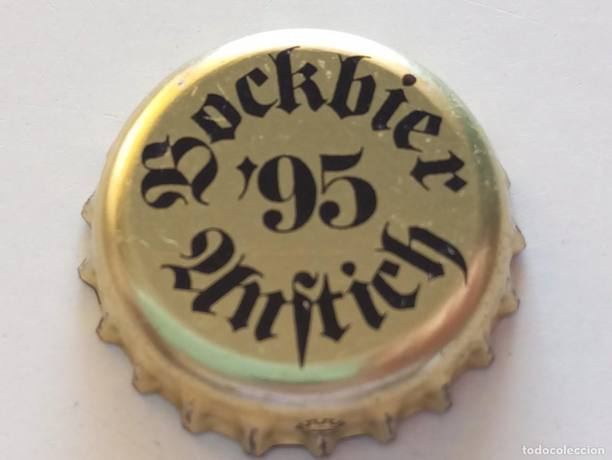 Coleccionismo de cervezas: Chapa tap&oacute;n corona de la cerveza alemana BOCKBIER ANSTICH '95