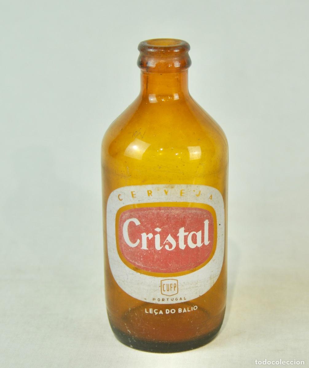Coleccionismo de cervezas: Botella cerveza Cristal - Foto 2