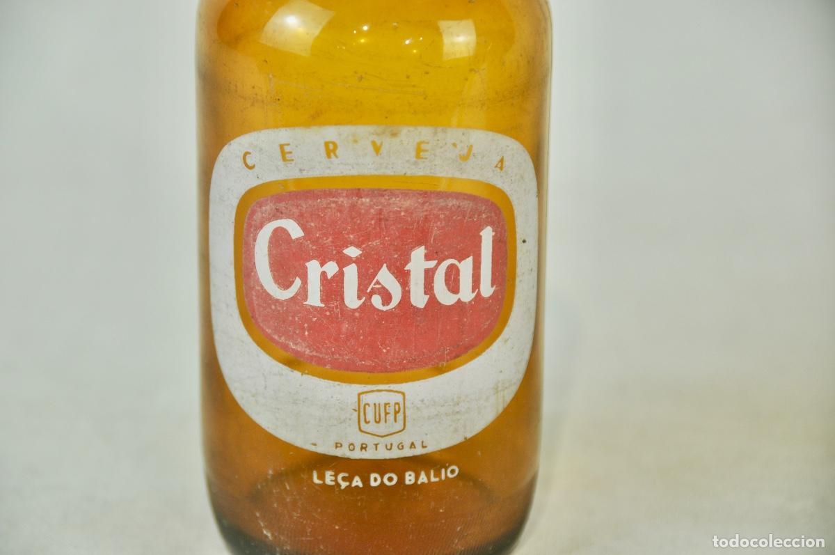 Coleccionismo de cervezas: Botella cerveza Cristal - Foto 3