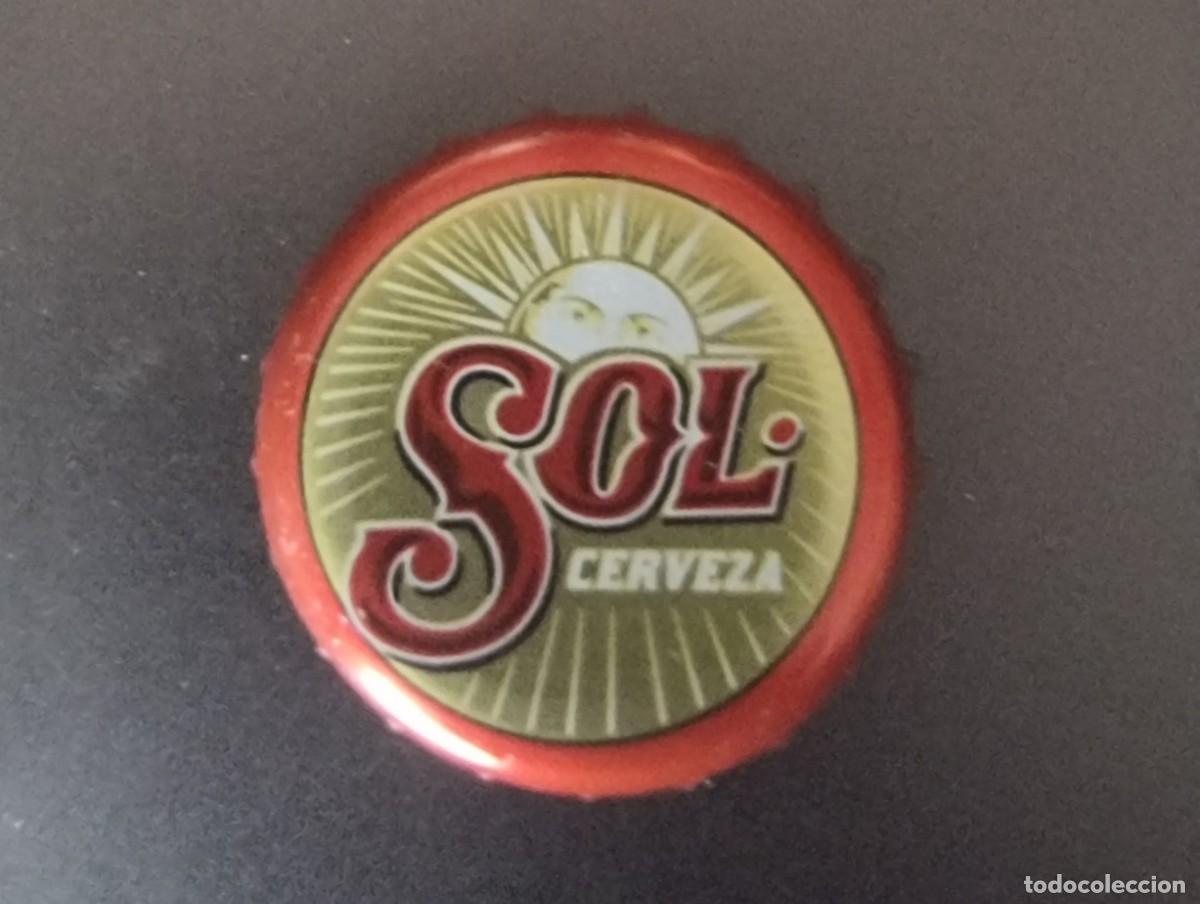 Collectionnisme de bi&egrave;res: CHAPA TAPON CORONA CERVEZA - SOL (MEXICO)
