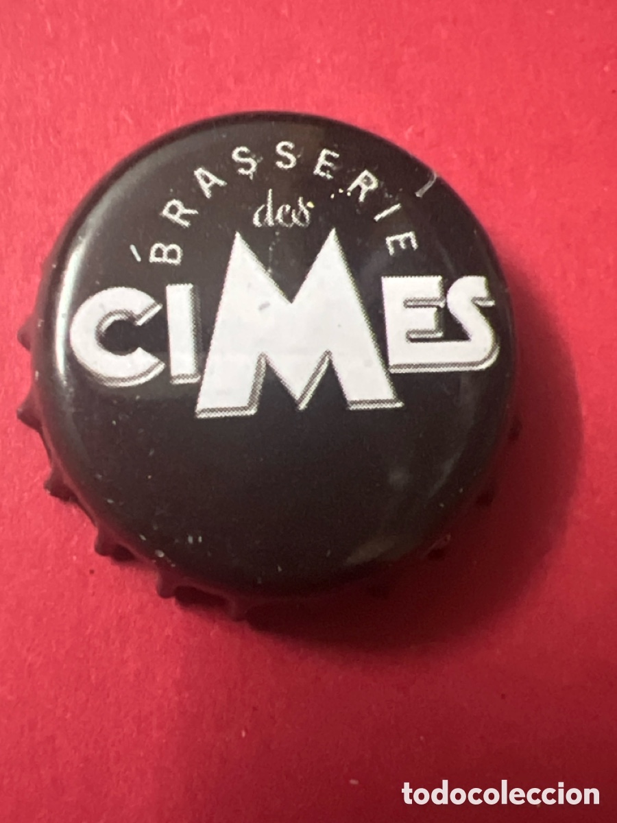 Coleccionismo de cervezas: T4/X47/M4. Chapa Cerveza Brasserie des Cimes