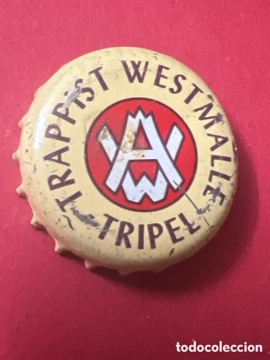 Coleccionismo de cervezas: T4/X47/M5. Chapa tap&oacute;n corona de la cerveza de B&eacute;lgica TRAPPIST WESTMALLE TRIPEL