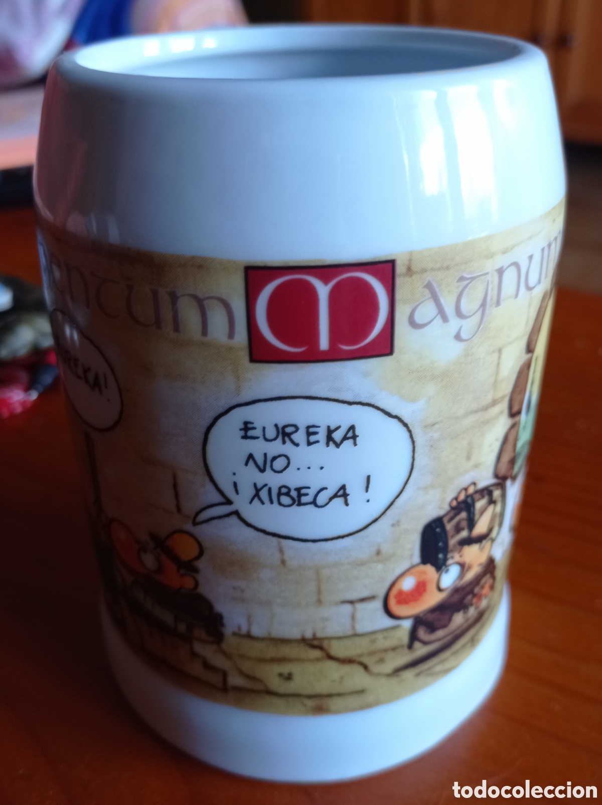 Coleccionismo de cervezas: CERVEZA DAMM JARRA XIBECA - Foto 1