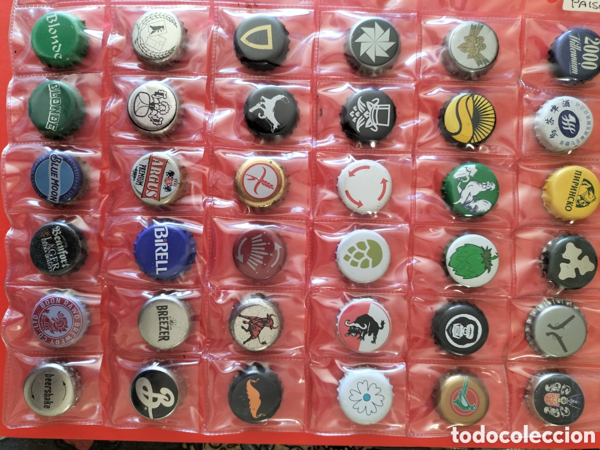 Coleccionismo de cervezas: COLECCI&Oacute;N CHAPAS TAPON CORONA CERVEZA VARIOS PA&Iacute;SES