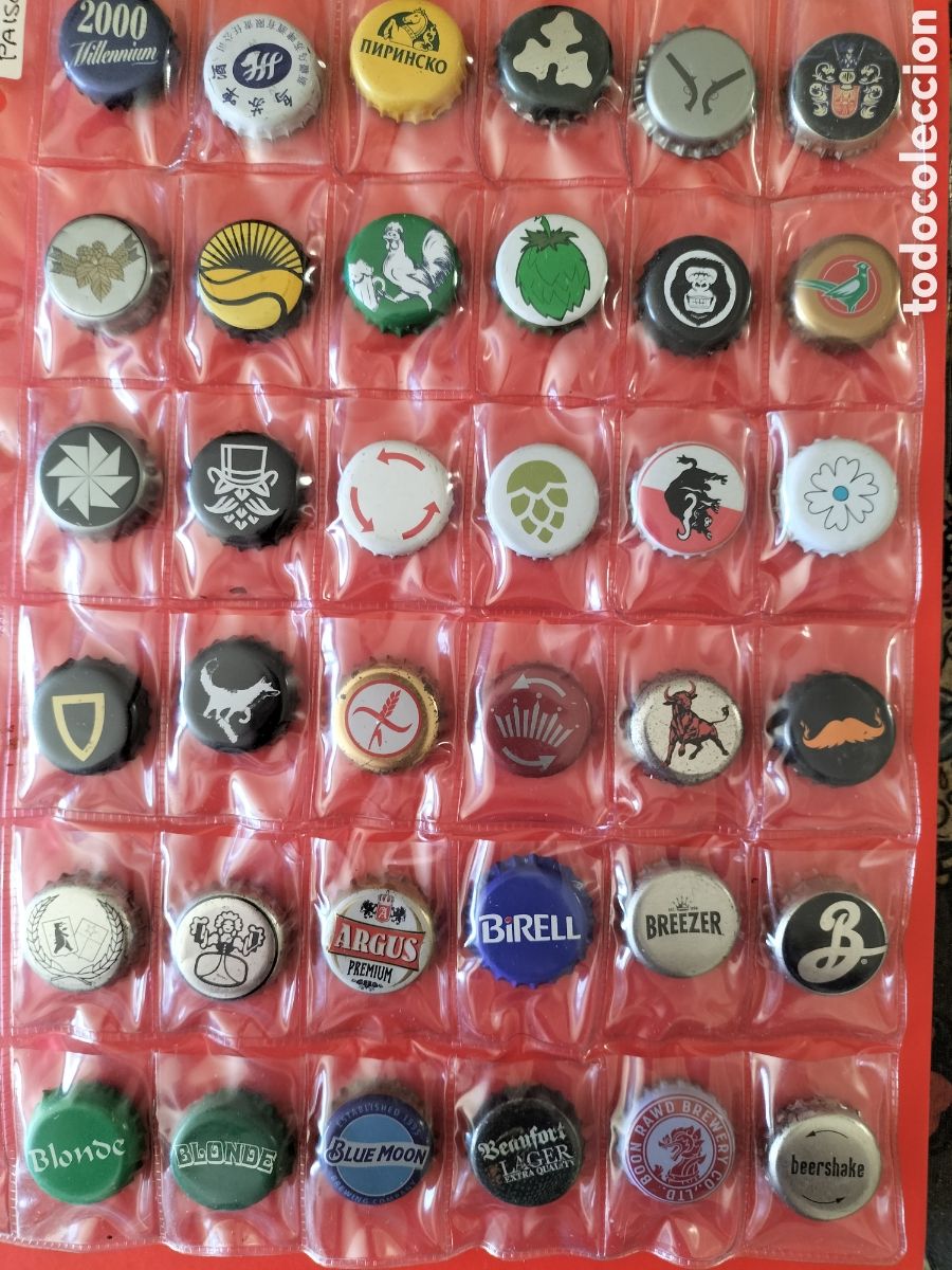 Coleccionismo de cervezas: COLECCI&Oacute;N CHAPAS TAPON CORONA CERVEZA VARIOS PA&Iacute;SES