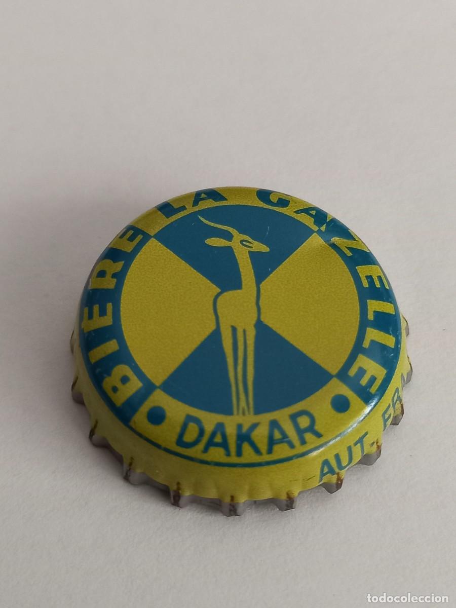 Coleccionismo de cervezas: CHAPA CERVEZA DE DAKAR
