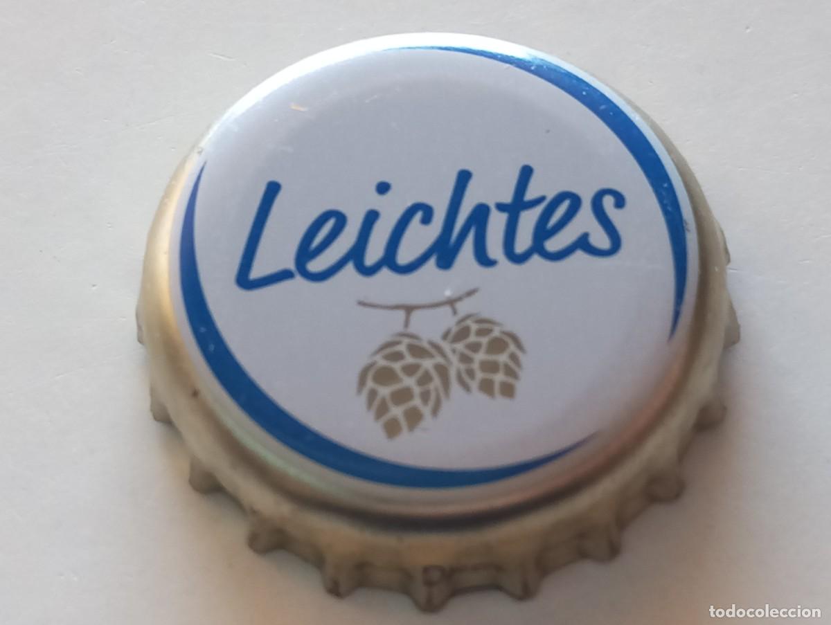 Coleccionismo de cervezas: Chapa tap&oacute;n corona de la cerveza alemana BITBURGER LEICHTES