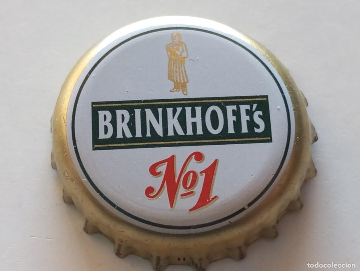 Coleccionismo de cervezas: Chapa tap&oacute;n corona de la cerveza alemana BRINKHOFF'S N&ordm; 1