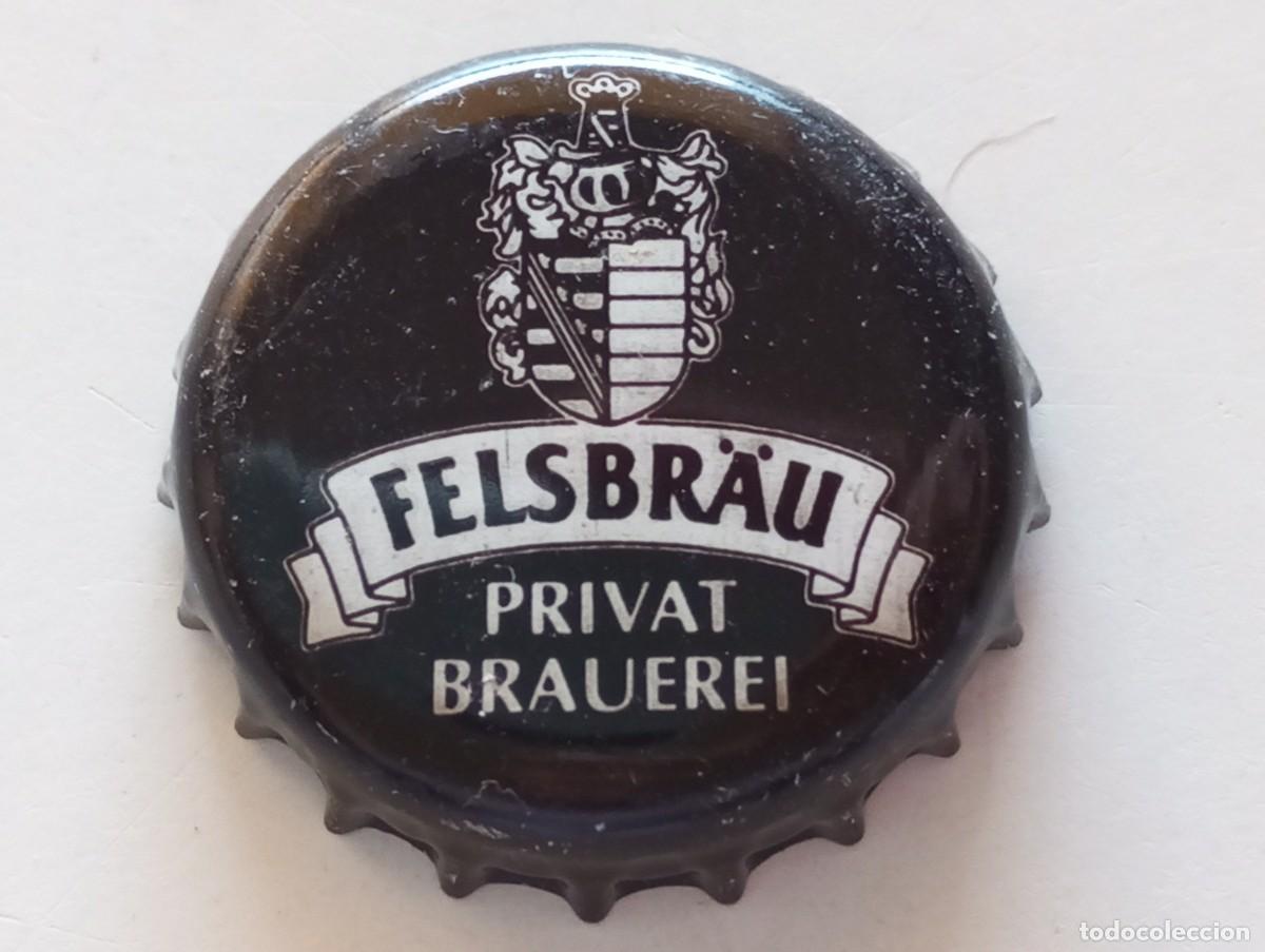 Coleccionismo de cervezas: Chapa tap&oacute;n corona de la cerveza alemana FELSBR&Auml;U PRIVAT BRAUEREI