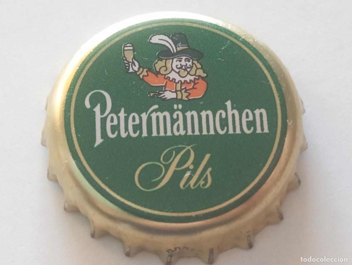 Coleccionismo de cervezas: Chapa tap&oacute;n corona de la cerveza alemana PETERM&Auml;NNCHEN PILS