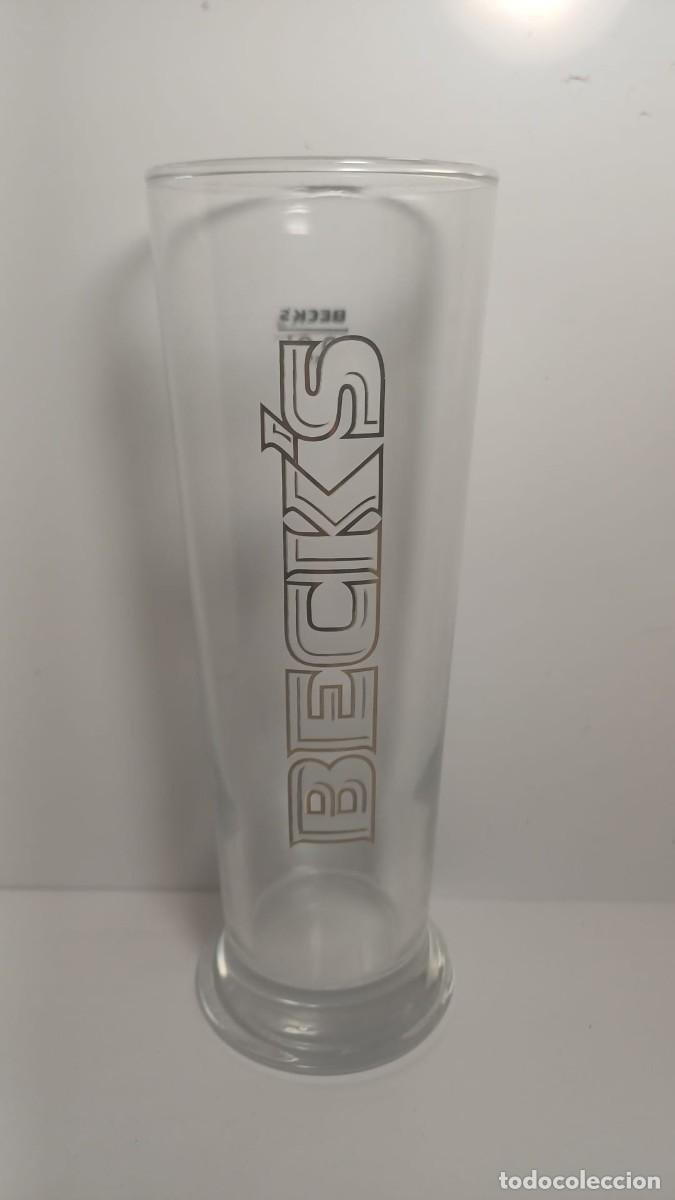 Coleccionismo de cervezas: Vaso cerveza Beck&rsquo;s 20cl 1995-2005